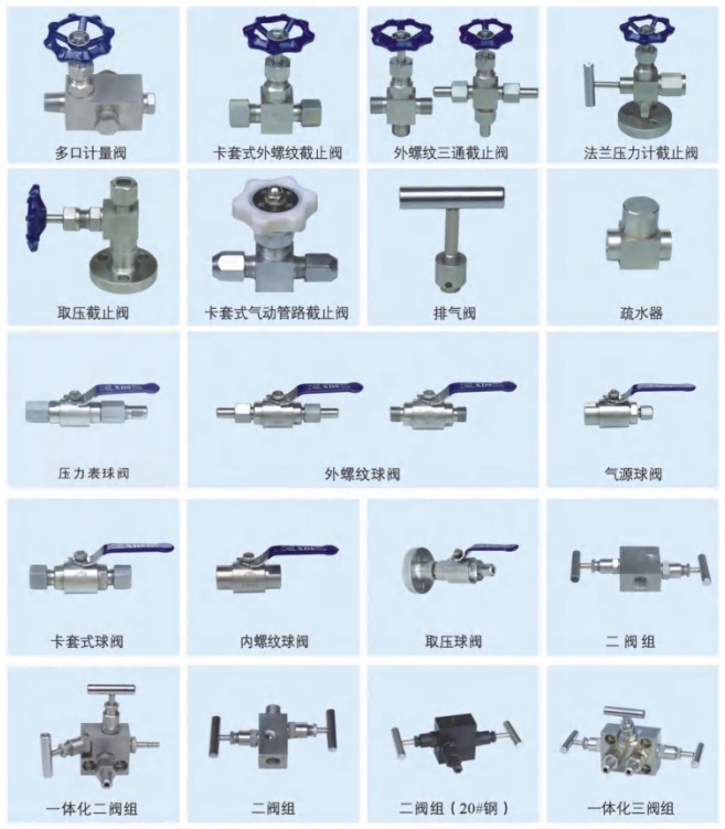 “安徽天康集团,仪表管阀件产品简述